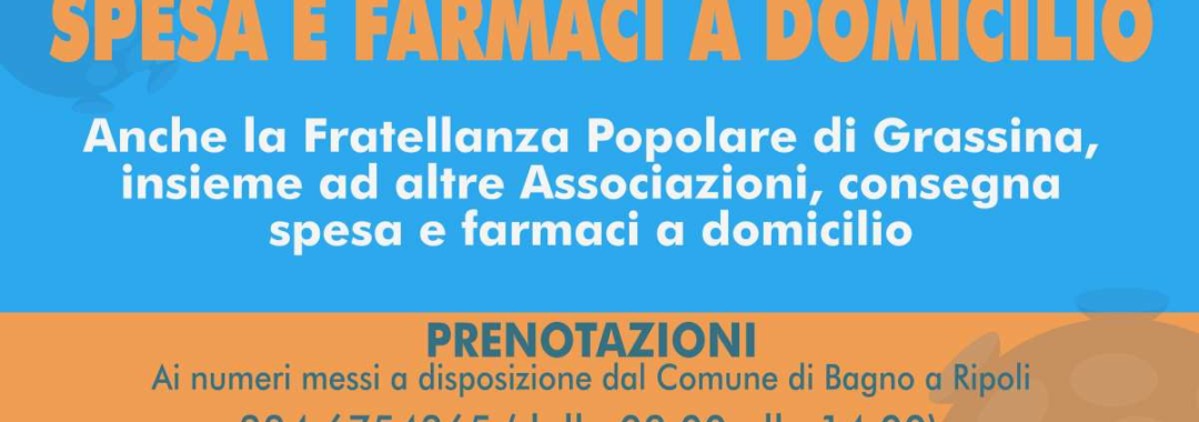 bannere spesa e farmaci a domicilio