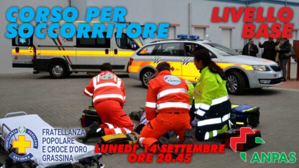 Corso per soccorritore di livello base