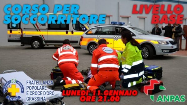 soccorritori in un intervento