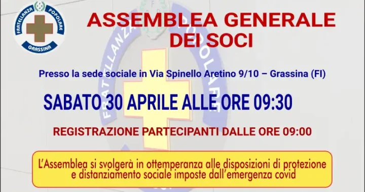 Promo Assembla Generale dei soci con logo