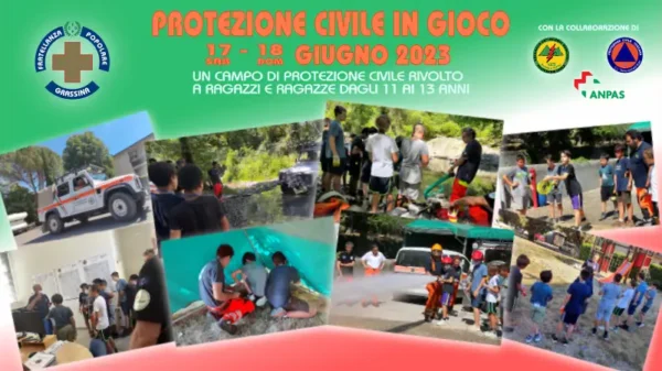 promo protezione civile in gioco