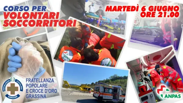 promo corso volontari soccorritori