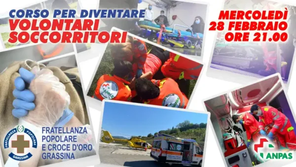 Promozionale livello Base Febbraio 2024: foto varie di volontari in servizio