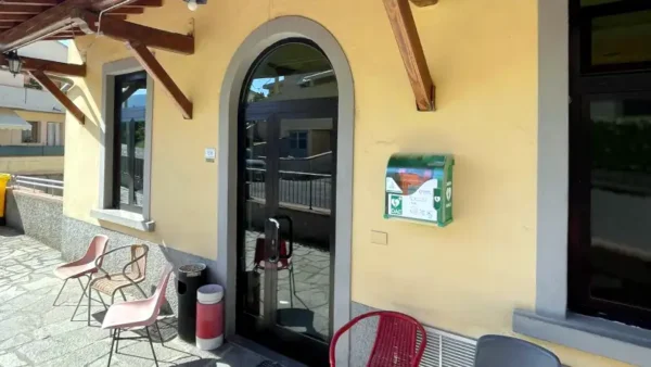Postazione DAE pubblico capannuccia