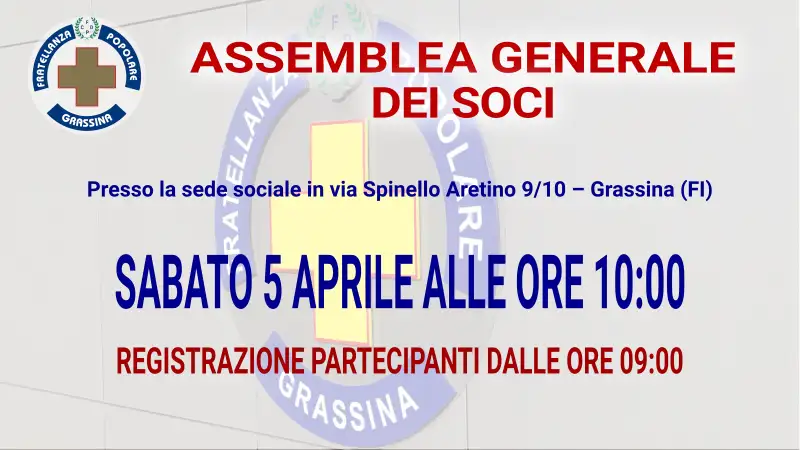 Assemblea generale dei soci grafica promo