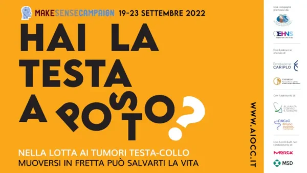 banner promozionale campagna hai la testa a posto