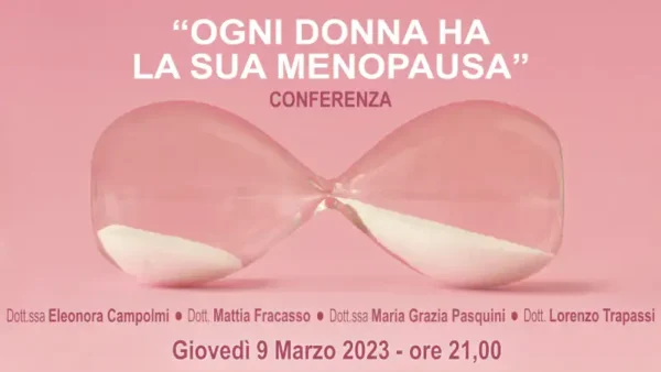 ogni donna ha la sua menopausa locandina conferenza