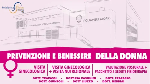 promo prevenzione e benessere della donna marzo 2024